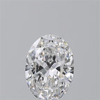 Diamante Naturale Taglio Ovale 1.09ct VG/EX D VVS1 - GIA - 8.3x5.9x3.31mm