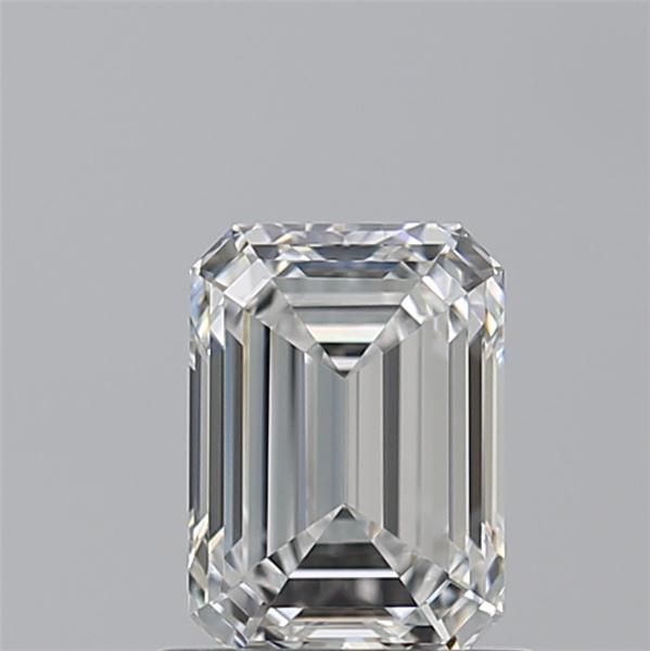Diamante Naturale Taglio Smeraldo 1.06ct VG/EX E VVS2 - GIA - 6.72x4.84x3.28mm