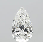 Diamante Naturale Taglio Goccia 0.77ct VG/EX F IF - GIA - 8.75x5.12x2.97mm