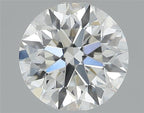 Diamante Naturale Taglio Brillante 0.53ct 3EX F VVS2 - IGI - 5.11x5.15x3.24mm
