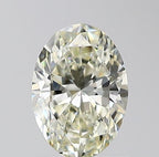 Diamante Naturale Taglio Ovale 0.59ct VG/EX J VS1 - IGI - 6.6x4.7x2.97mm