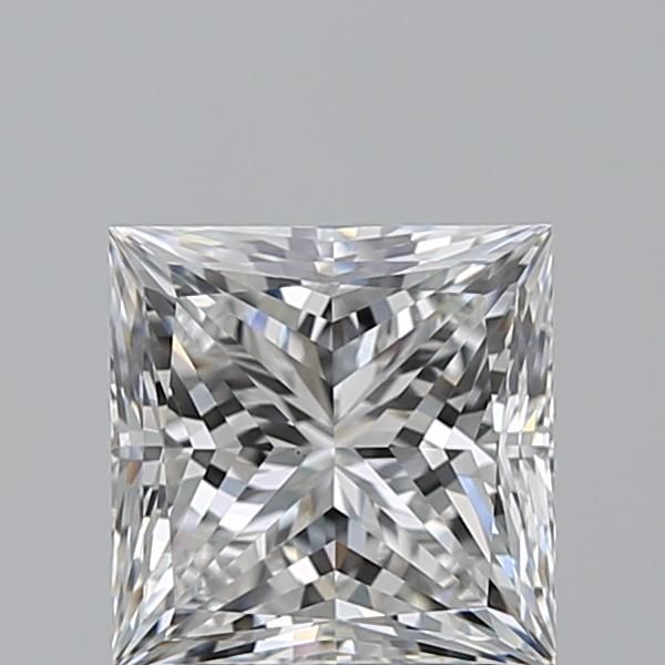 Diamante Naturale Taglio Princess 1.7ct VG/EX F VS1 - GIA - 6.45x6.41x4.65mm