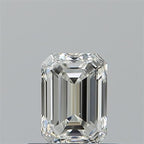 Diamante Naturale Taglio Smeraldo 0.5ct VG/EX F VVS2 - IGI - 5.21x3.72x2.6mm