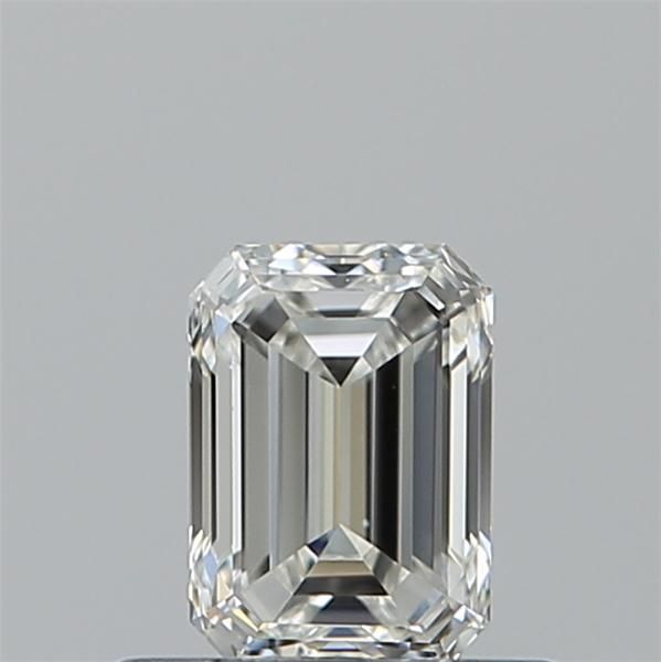 Diamante Naturale Taglio Smeraldo 0.5ct VG/EX F VVS2 - IGI - 5.21x3.72x2.6mm