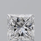 Diamante Naturale Taglio Princess 0.93ct VG/EX D IF - GIA - 5.47x5.41x3.84mm