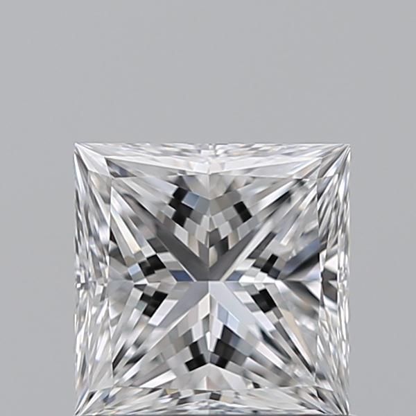 Diamante Naturale Taglio Princess 0.93ct VG/EX D IF - GIA - 5.47x5.41x3.84mm