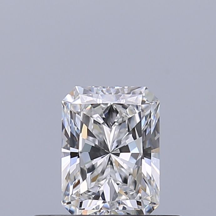 Diamante Naturale Taglio Radiant 0.41ct EX/EX D VVS2 - GIA - 5.07x3.75x2.56mm