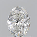 Diamante Naturale Taglio Ovale 0.9ct VG/EX G VVS1 - GIA - 7.39x5.34x3.45mm