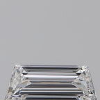 Diamante Naturale Taglio Trapezio 0.31ct VG/VG D VVS2 - GIA - 6.99x2.76x1.78mm