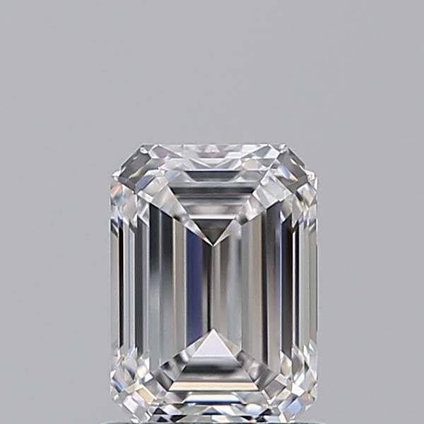 Diamante Naturale Taglio Smeraldo 1.01ct VG/VG D IF - GIA - 6.66x4.82x3.18mm