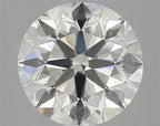 Diamante Naturale Taglio Brillante 1.7ct 3EX I VVS2 - IGI - 7.51x7.58x4.78mm
