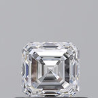 Diamante Naturale Taglio Asscher 0.5ct VG/EX E VVS1 - GIA - 4.34x4.23x2.9mm