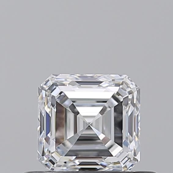 Diamante Naturale Taglio Asscher 0.5ct VG/EX E VVS1 - GIA - 4.34x4.23x2.9mm