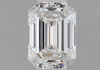 Diamante Naturale Taglio Smeraldo 0.26ct EX/EX E VVS1 - GIA - 4.2x3.06x2.14mm