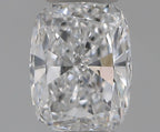 Diamante Taglio Cushion Modificato 0.5ct VG/EX D VS1 - GIA - 5.42x4.1x2.75mm
