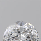 Diamante Naturale Taglio Mezzaluna 0.35ct EX/EX E VVS1 - GIA - 6.36x3.56x2.35mm