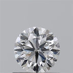 Diamante Naturale Taglio Brillante 0.7ct VG/G/EX D VVS2 - GIA - 5.45x5.59x3.55mm