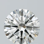 Diamante Naturale Taglio Brillante 0.9ct 3EX H VVS1 - IGI - 6.26x6.28x3.73mm