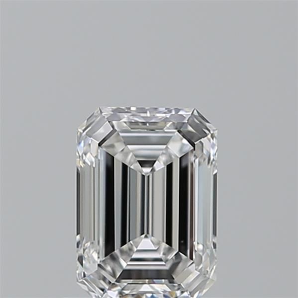 Diamante Naturale Taglio Smeraldo 0.8ct VG/EX D VS1 - GIA - 6.31x4.51x2.94mm