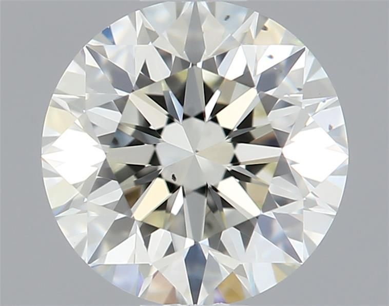 Diamante Naturale Taglio Brillante 0.54ct 3EX J VS2 - IGI - 5.15x5.19x3.28mm