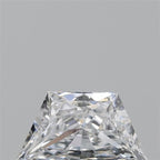 Diamante Naturale Taglio Trapezio 0.3ct VG/VG D VS1 - GIA - 6.25x3.39x2.16mm
