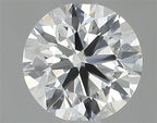 Diamante Naturale Taglio Brillante 0.5ct 3EX F VVS1 - IGI - 5.06x5.1x3.13mm