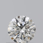Diamante Naturale Taglio Brillante 0.5ct VG/EX/EX I VS2 - GIA - 5.05x5.08x3.15mm