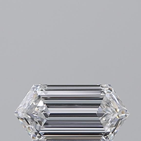 Diamante Naturale Taglio Esagonale 0.7ct EX/EX D IF - GIA - 8.17x4.09x2.42mm