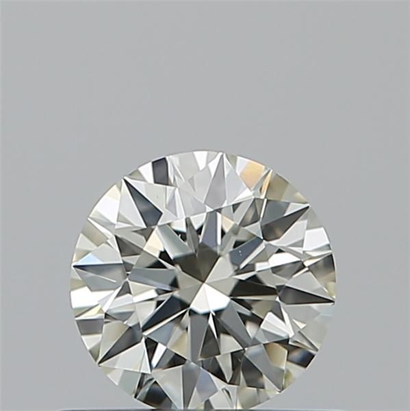 Diamante Naturale Taglio Brillante 0.56ct 3EX J VS1 - IGI - 5.28x5.3x3.26mm