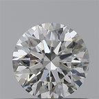 Diamante Naturale Taglio Brillante 0.6ct EX/VG/EX G VS1 - GIA - 5.39x5.36x3.36mm