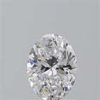 Diamante Naturale Taglio Ovale 1.22ct EX/EX D VVS2 - GIA - 8.08x5.97x3.86mm