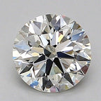 Diamante Naturale Taglio Brillante 1ct 3EX I VS2 - GIA - 6.37x6.33x3.99mm