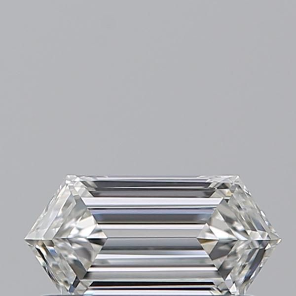 Diamante Naturale Taglio Esagonale 0.32ct VG/EX F VVS1 - GIA - 6.36x3.16x1.84mm