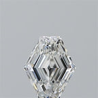 Diamante Naturale Taglio Esagonale 0.72ct VG/EX G IF - GIA - 6.51x5.36x3.09mm