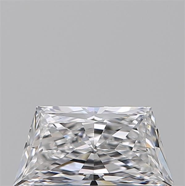 Diamante Naturale Taglio Trapezio 0.52ct VG/EX D VVS1 - GIA - 7.27x3.6x2.47mm