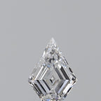 Diamante Naturale Taglio Aquilone 0.37ct VG/EX D VVS1 - GIA - 6.02x4.59x2.54mm