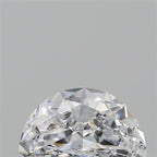 Diamante Naturale Taglio Mezzaluna 0.35ct EX/EX D VVS2 - GIA - 6.28x3.5x2.38mm