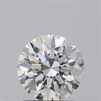 Diamante Naturale Taglio Brillante 1.1ct 3EX F VVS1 - GIA - 6.53x6.58x4.11mm