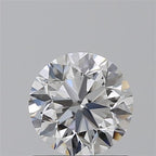 Diamante Naturale Taglio Brillante 1ct VG/VG/EX E VS1 - GIA - 6.17x6.25x4.03mm