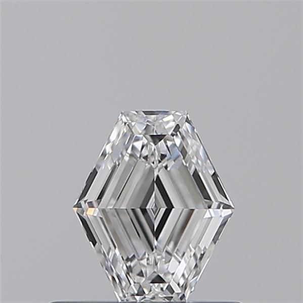 Diamante Naturale Taglio Esagonale 0.44ct VG/EX D VVS1 - GIA - 5.81x4.8x2.43mm