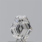Diamante Naturale Taglio Esagonale 0.57ct EX/EX H IF - GIA - 5.74x4.95x2.98mm