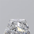 Diamante Naturale Taglio Trapezio 0.63ct EX/EX D VVS1 - GIA - 8.02x4.29x2.74mm