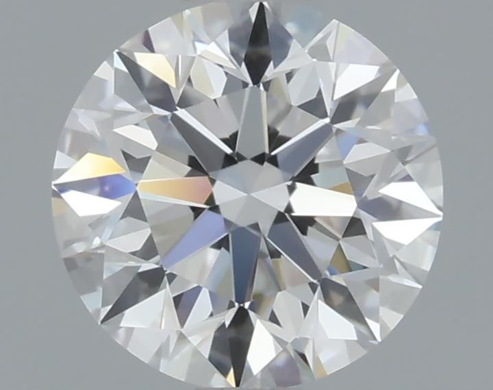 Diamante Naturale Taglio Brillante 0.6ct 3EX D IF - GIA - 5.37x5.34x3.39mm