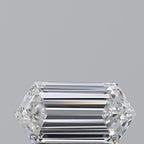 Diamante Naturale Taglio Esagonale 0.9ct VG/EX D VVS2 - GIA - 8.49x4.39x2.72mm