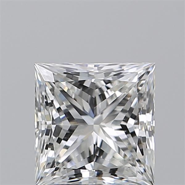 Diamante Naturale Taglio Princess 1.51ct VG/EX G VVS1 - GIA - 6.38x6.22x4.43mm