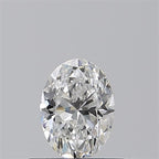 Diamante Naturale Taglio Ovale 0.5ct EX/EX E VVS2 - IGI - 5.99x4.37x2.85mm