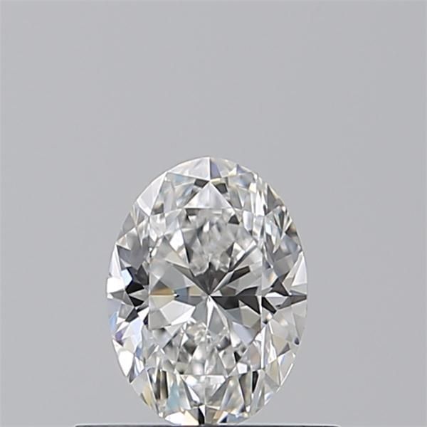 Diamante Naturale Taglio Ovale 0.5ct EX/EX E VVS2 - IGI - 5.99x4.37x2.85mm