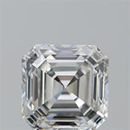 Diamante Naturale Taglio Asscher 1.51ct VG/EX F VVS2 - GIA - 6.39x6.33x4.15mm