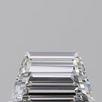 Diamante Naturale Taglio Trapezio 0.7ct VG/EX E VVS2 - GIA - 7.07x4.12x2.72mm