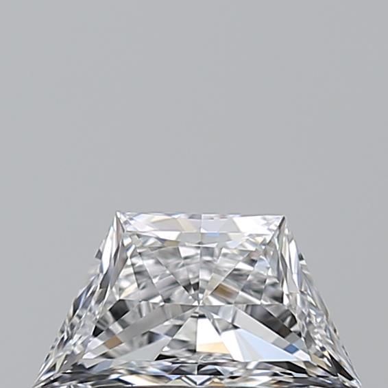 Diamante Naturale Taglio Trapezio 0.74ct VG/EX D VS1 - GIA - 8.45x4.5x2.89mm